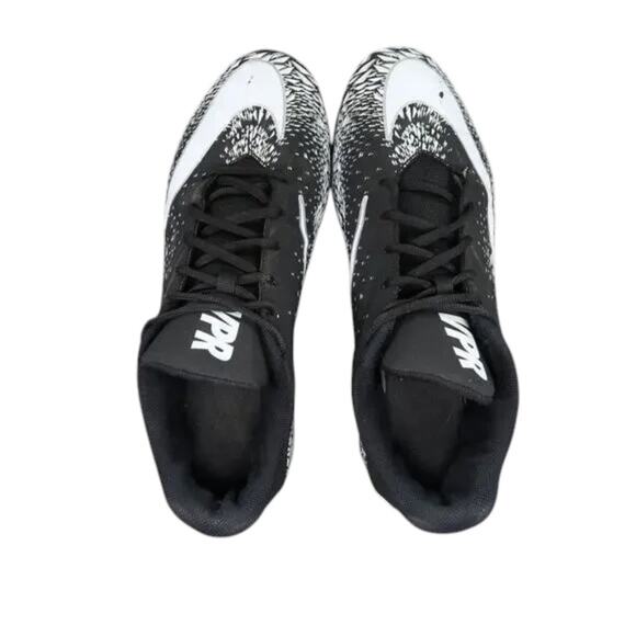 Nike Shoes Mens 13 Football Cleats Vapor Fastflex Athletic Sport Black White Vpr - Picture 11 of 15
